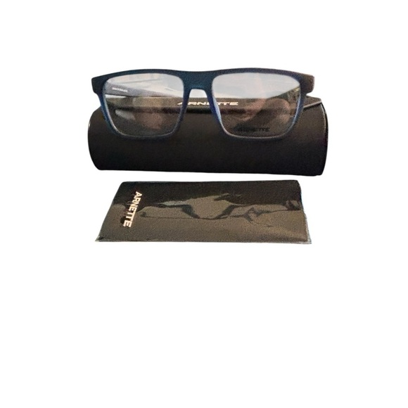 Arnette AN7251U PHAMIL Blue Light Blocking LensesIn Frosted Blue With Case/Cloth - Picture 5 of 6